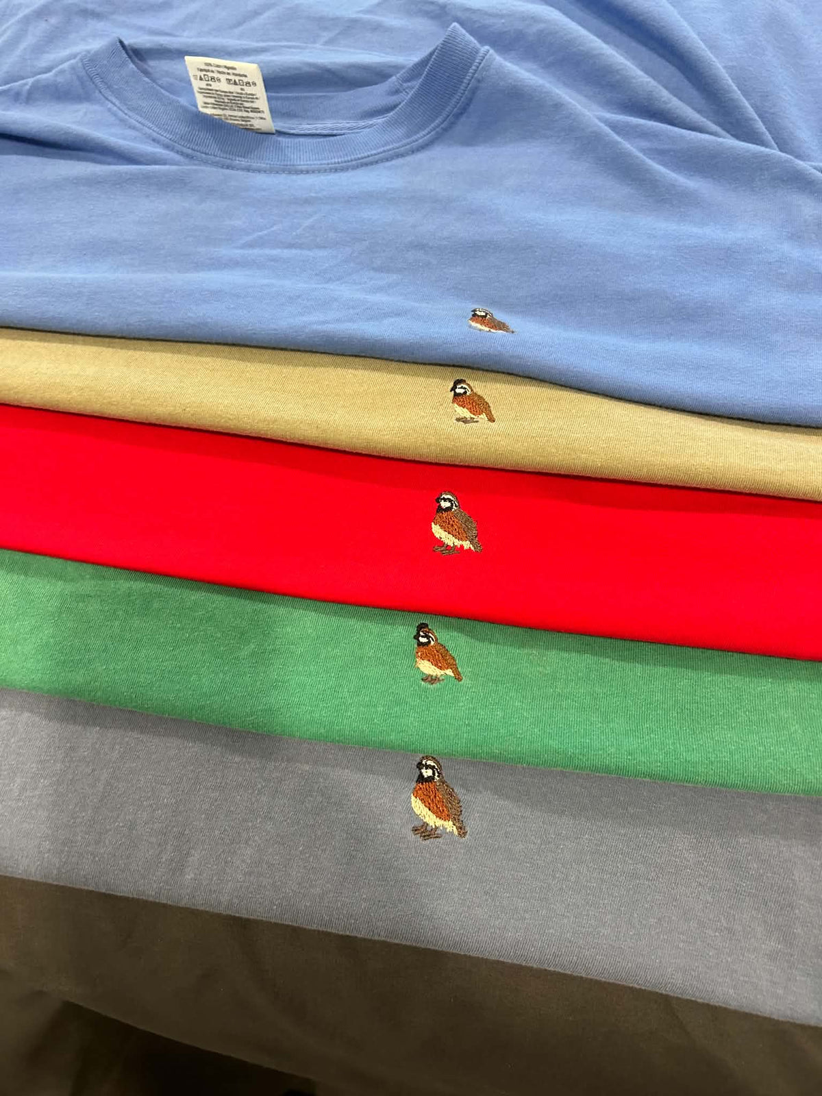 Bon Vivre Bobwhite Quail Shirt