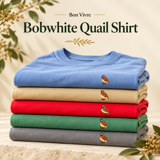 Bon Vivre Bobwhite Quail Shirt