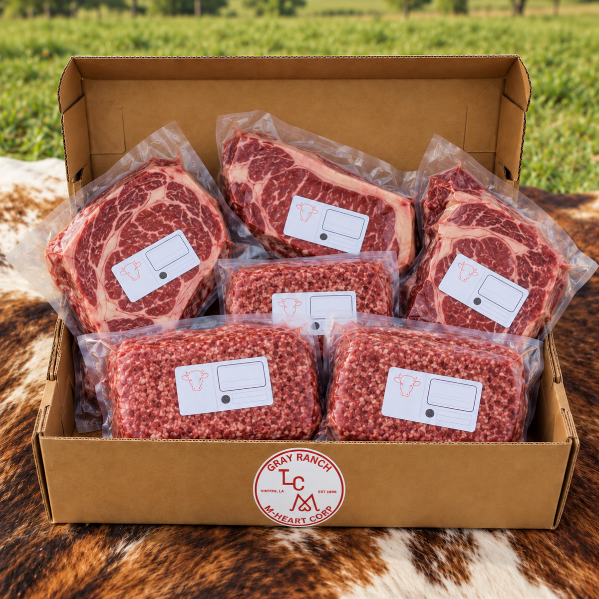 Pasture Fed Cattleman's Cut Box