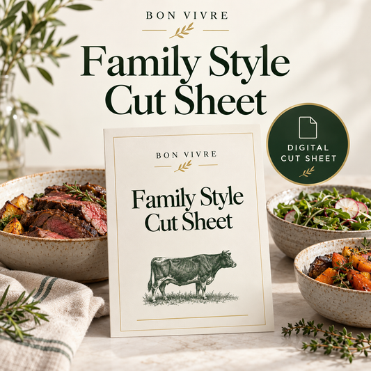 Family Style Cut Sheet