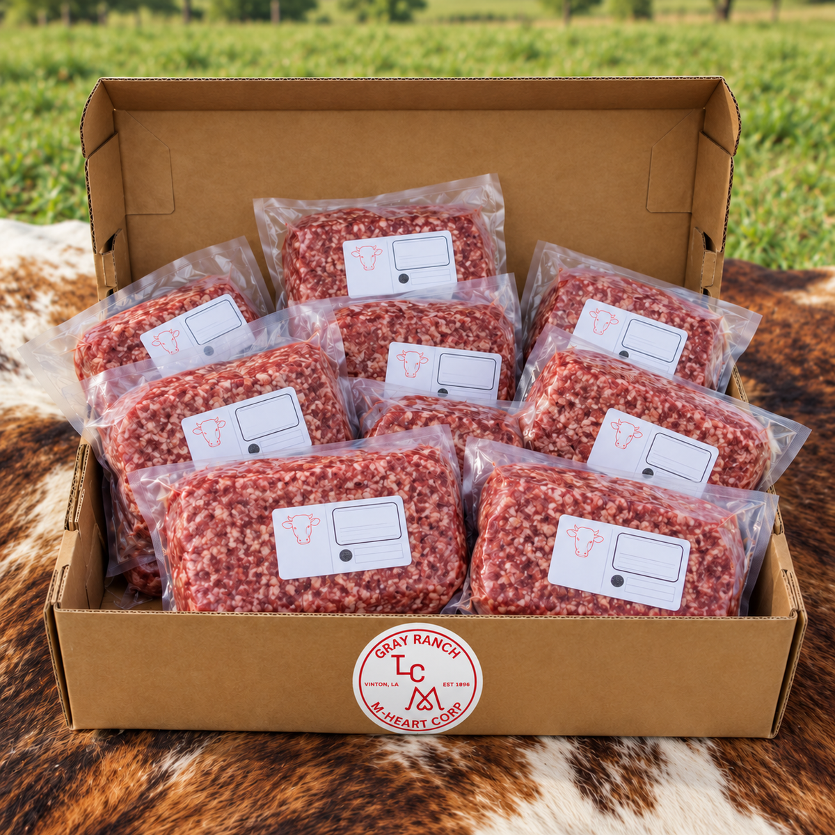 Pasture-fed Ground Beef Box